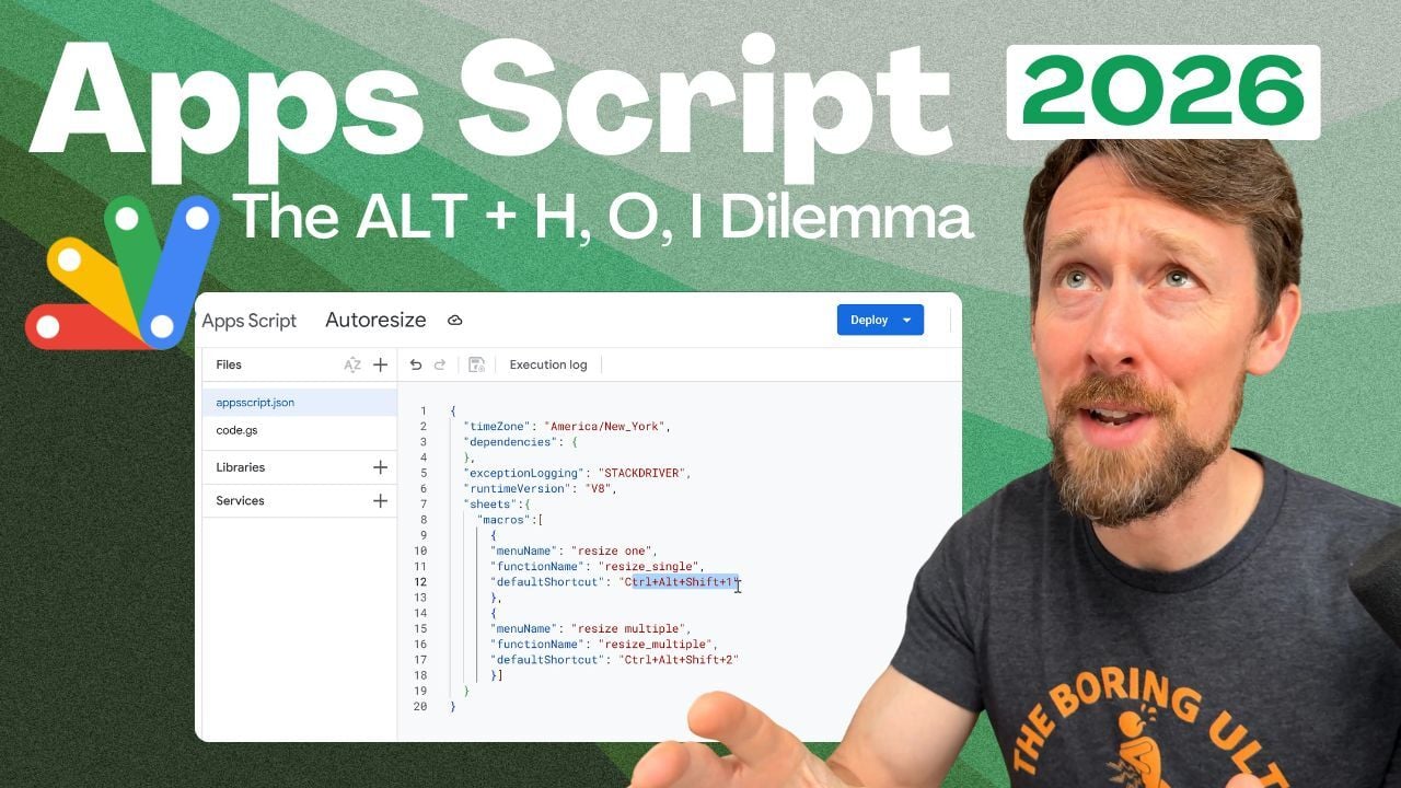 I Fixed Google Sheets