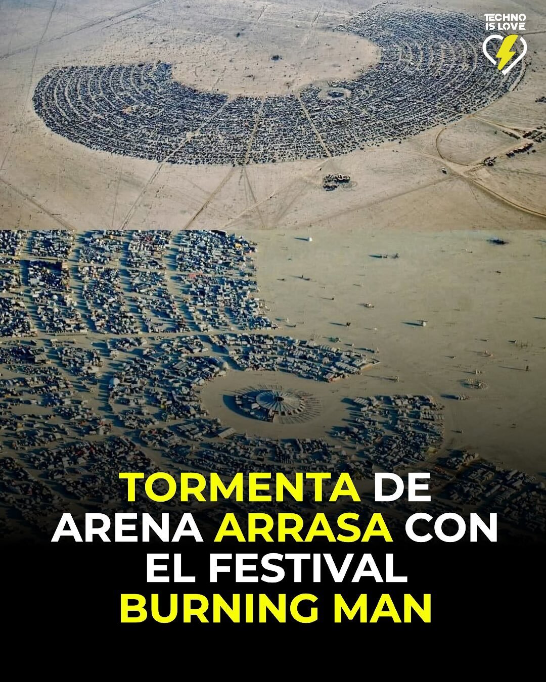 #5 Backstage Semanal: Burning Man sufre una gran tormenta de arena