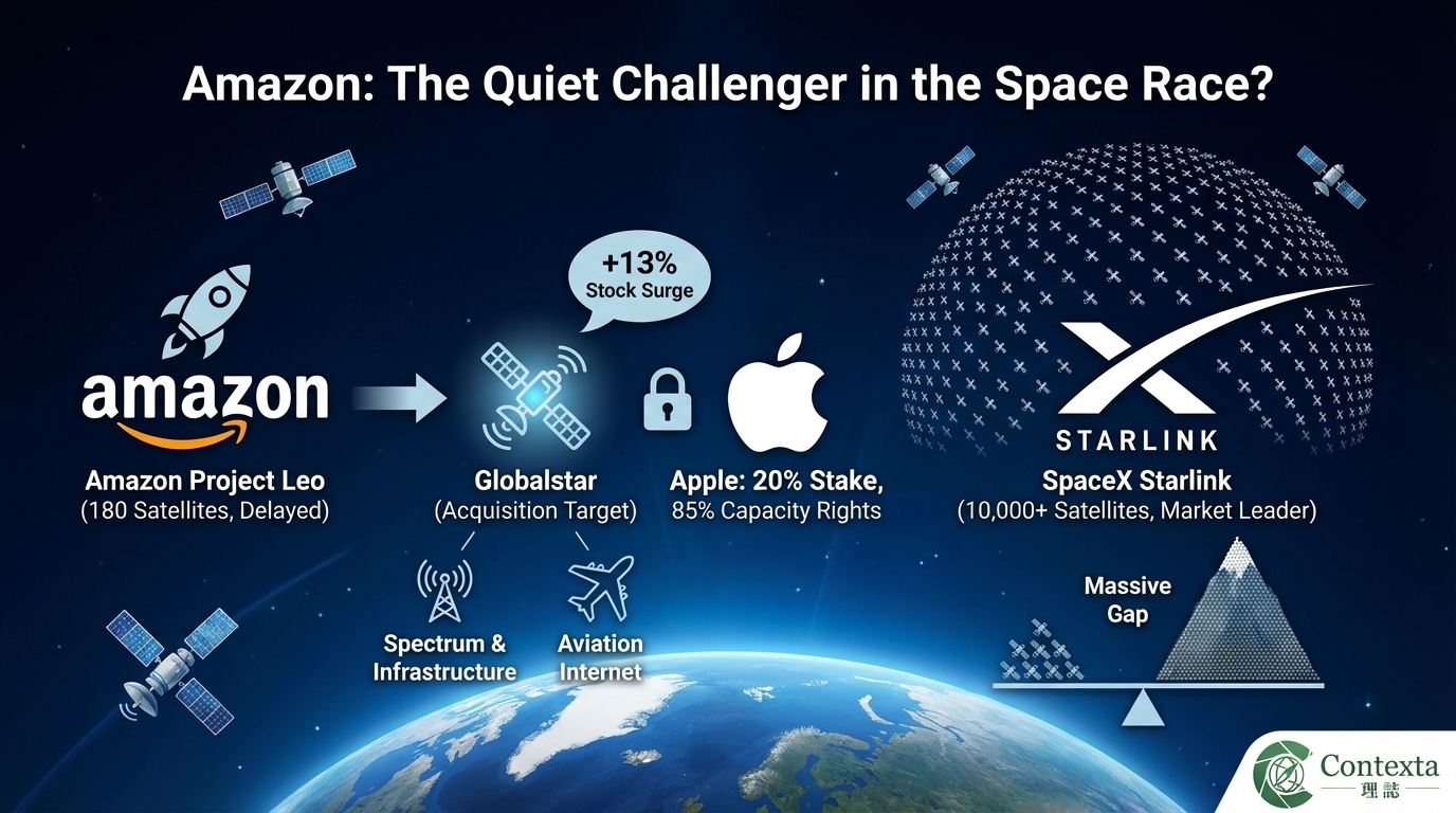 Amazon: The Quiet Challenger in the Space Race