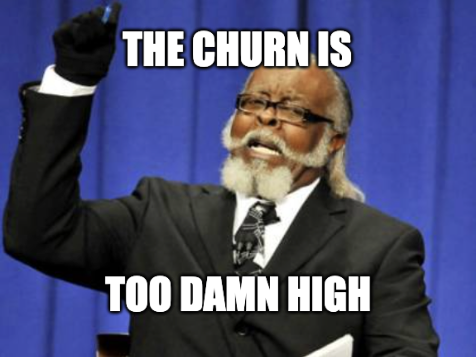 Churn Rate SaaS: Have higher than 5%?