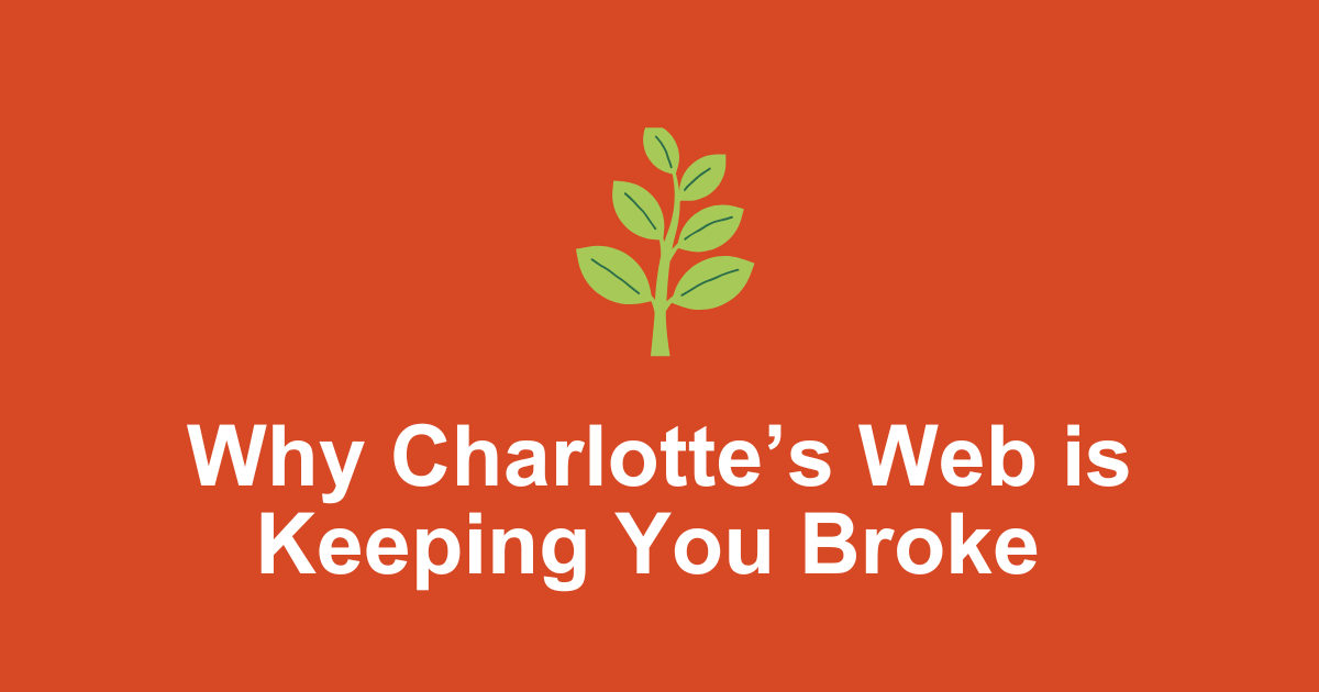 why Charlotte's Web is keeping you broke