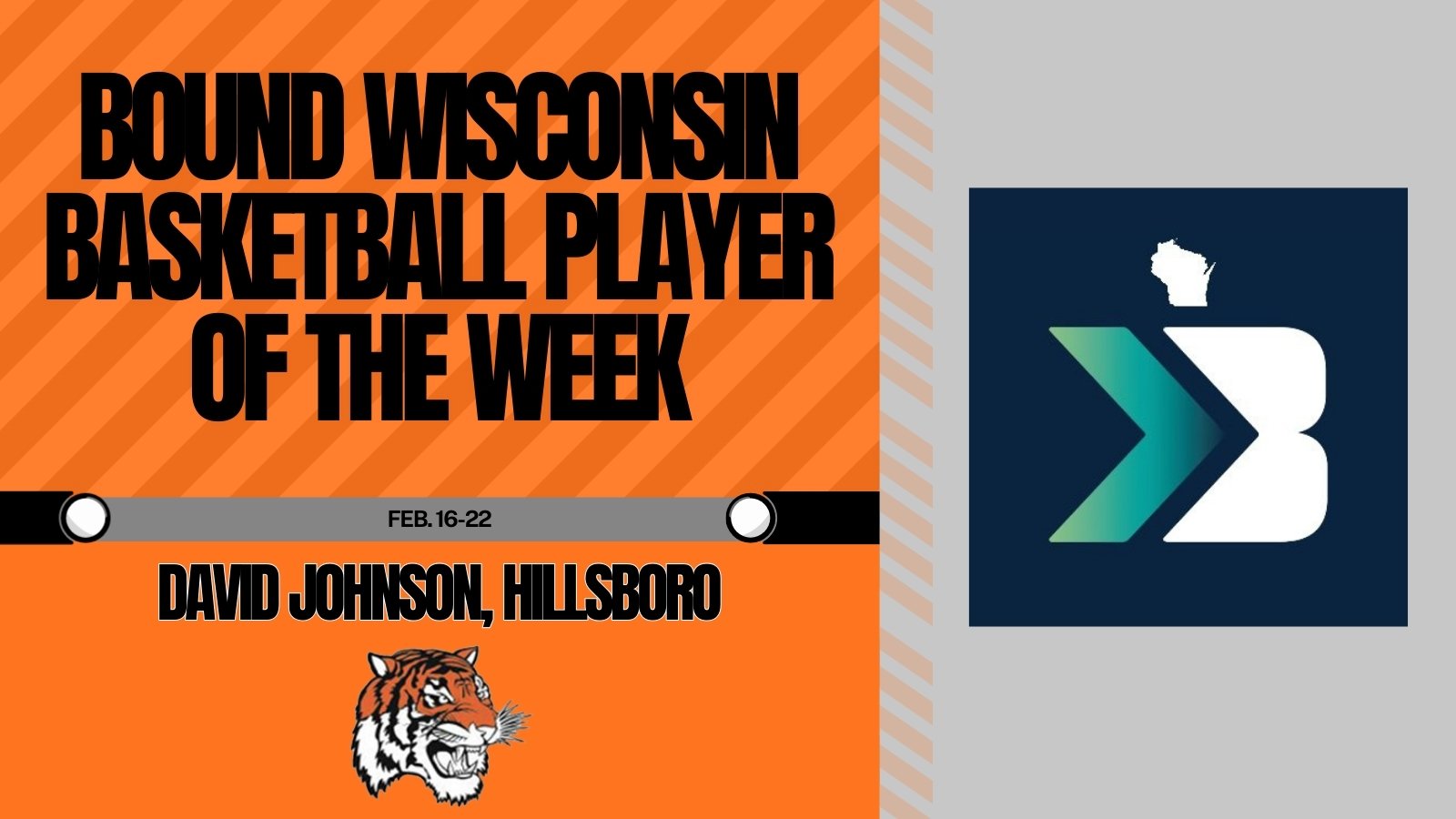 Week 13 Bound Wisconsin Basketball Player of the Week: David Johnson, Hillsboro