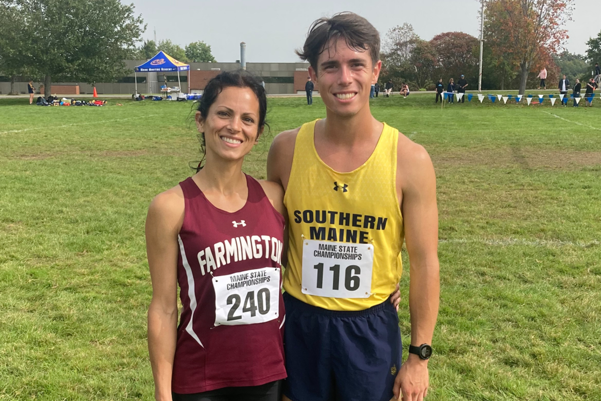 Mother and Son Compete For Opposing Maine XC Teams