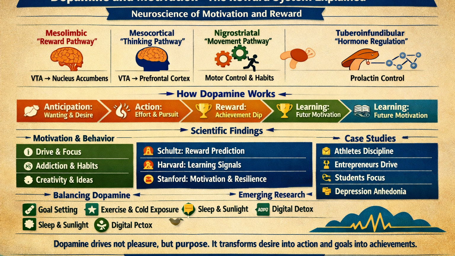 Dopamine and Motivation – The Reward System Explained.