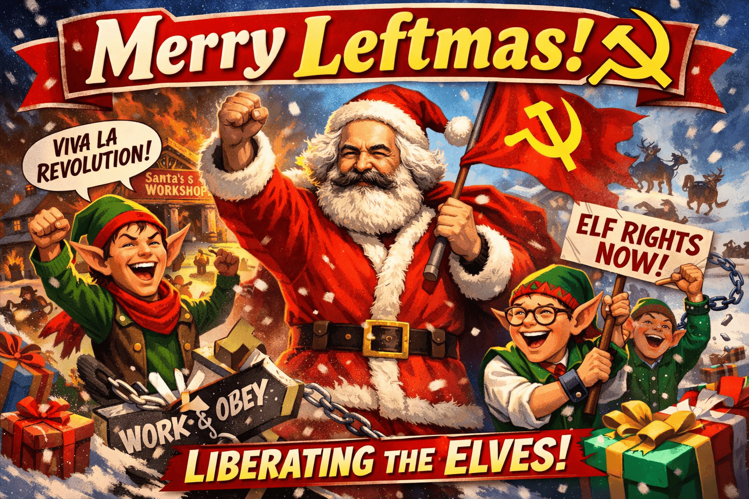 'Twas The Night Before Leftmas