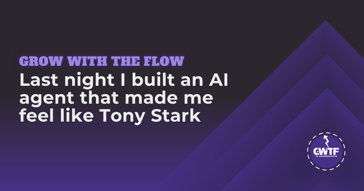 I built an AI agent that made me feel like Tony Stark