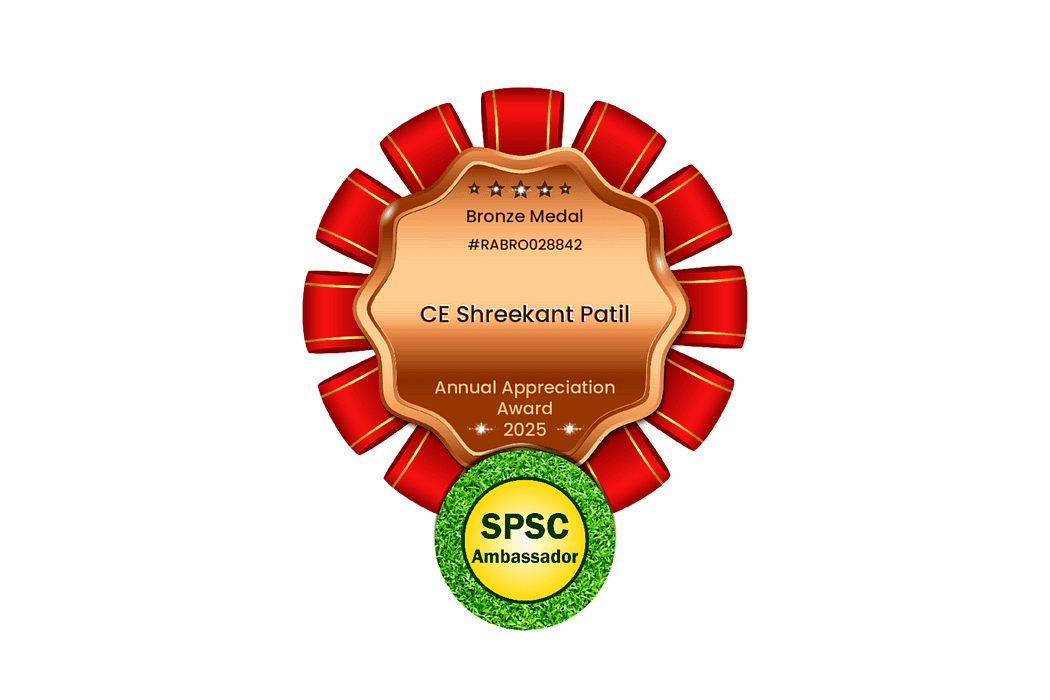 SPSC UK Awards Shreekant Patil Bronze Medal for Driving UN SDG Impact in India