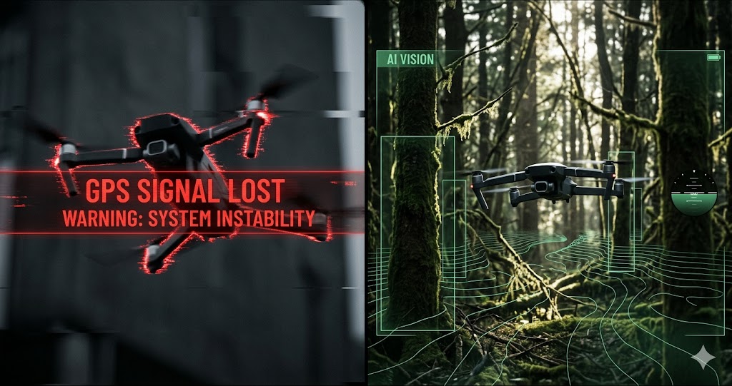 This Drone Doesn’t Know Where It Is