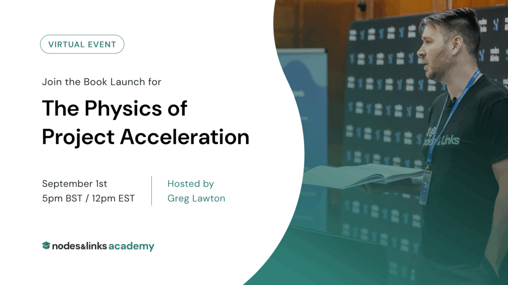 You're invited: The Physics of Project Acceleration — Live Book Launch, Sept. 1