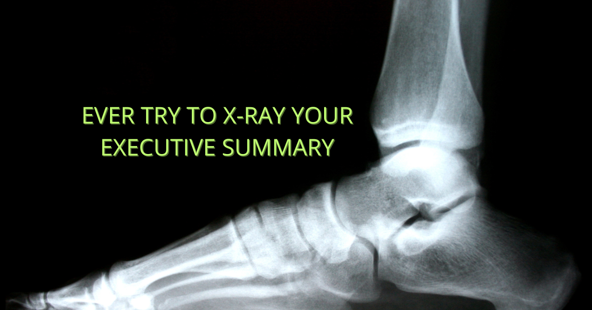 Reading Between the Lines on an Executive Summary Like an Investor