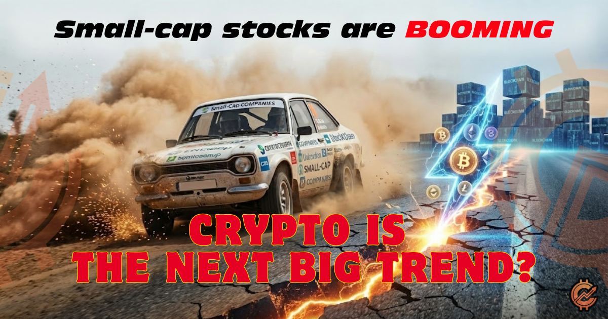Small-cap stocks are booming: Is cryptocurrency the next big trend?