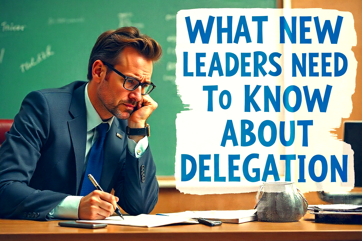What Most New Leaders Don't Know About Delegation (But Should)