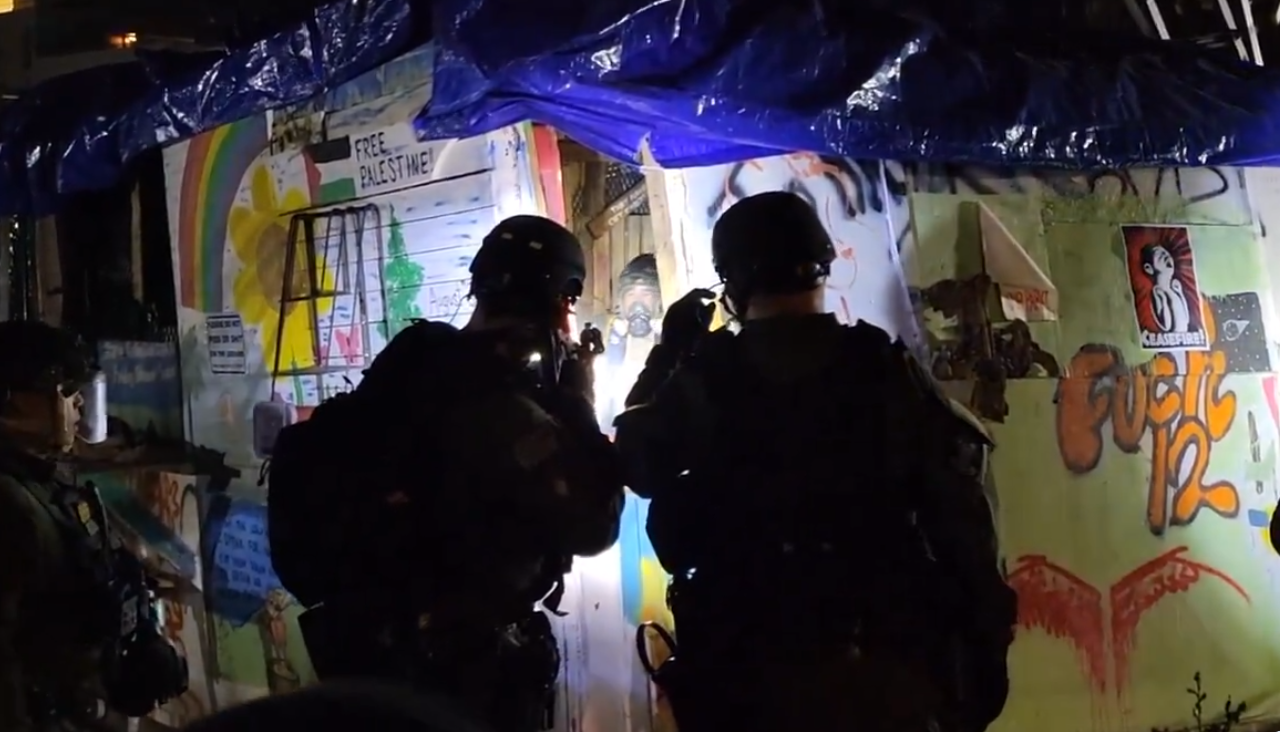 The People Lost ‘People’s Park’ in Police Night Sweep