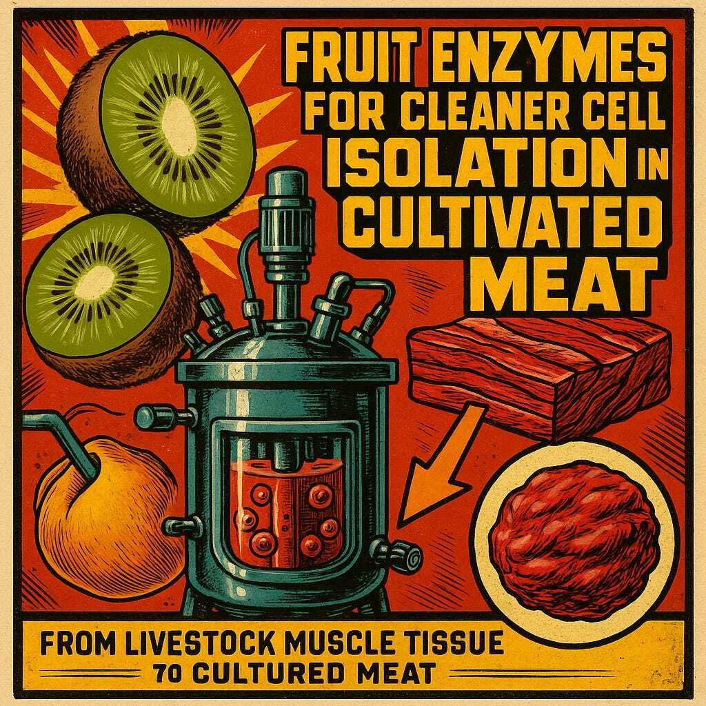 How Chungbuk National University is Using Fruit Enzymes to Lower the Cost of Cultivated Meat