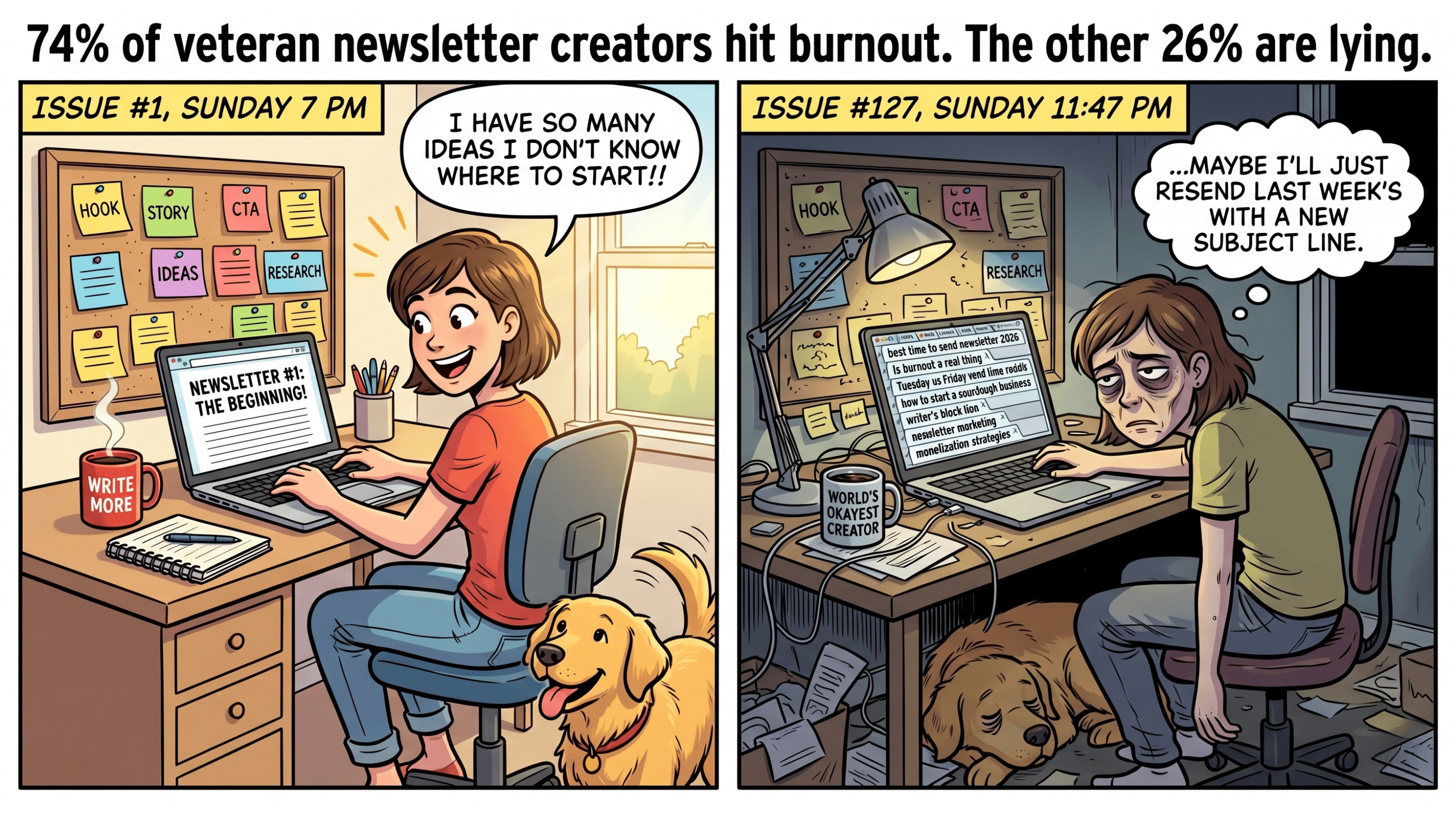 📧 Shh, we know you're burned out