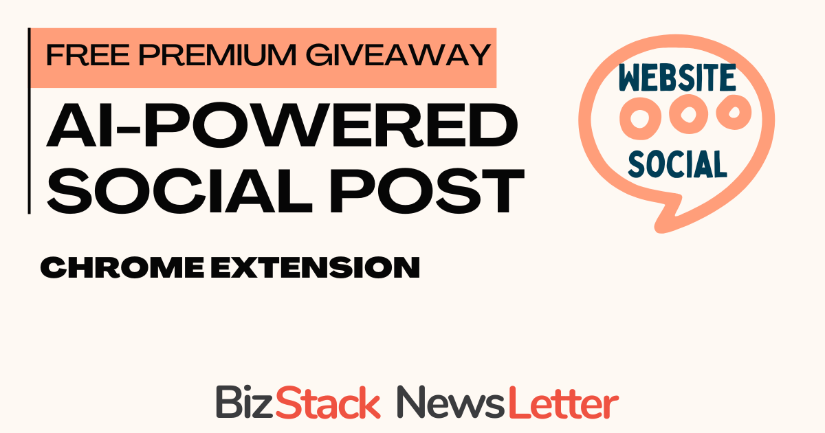 Turn any webpage into social posts (free lifetime access worth $199)