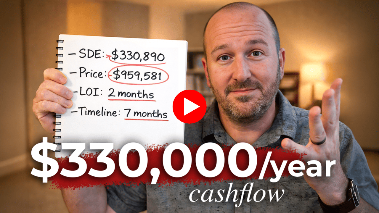 How He Bought a $1M Business After 15 Banks Said No...
