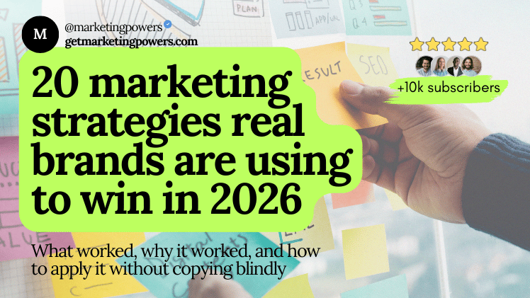 20 marketing strategies real brands are using to win in 2026