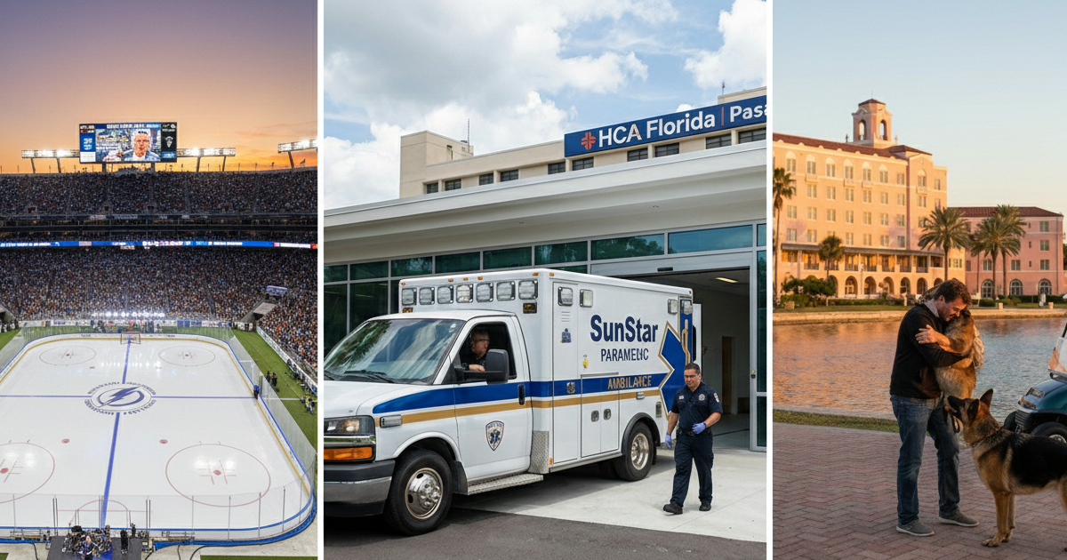 ⚡ Outdoor hockey in Florida, AI scams, and faster 911 response