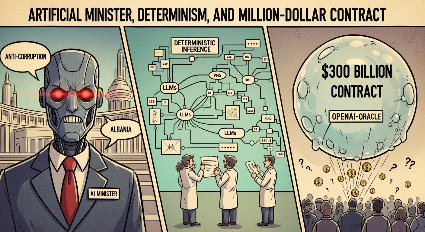 🧠 #03: Ministra artificial, determinismo y contratos millonarios