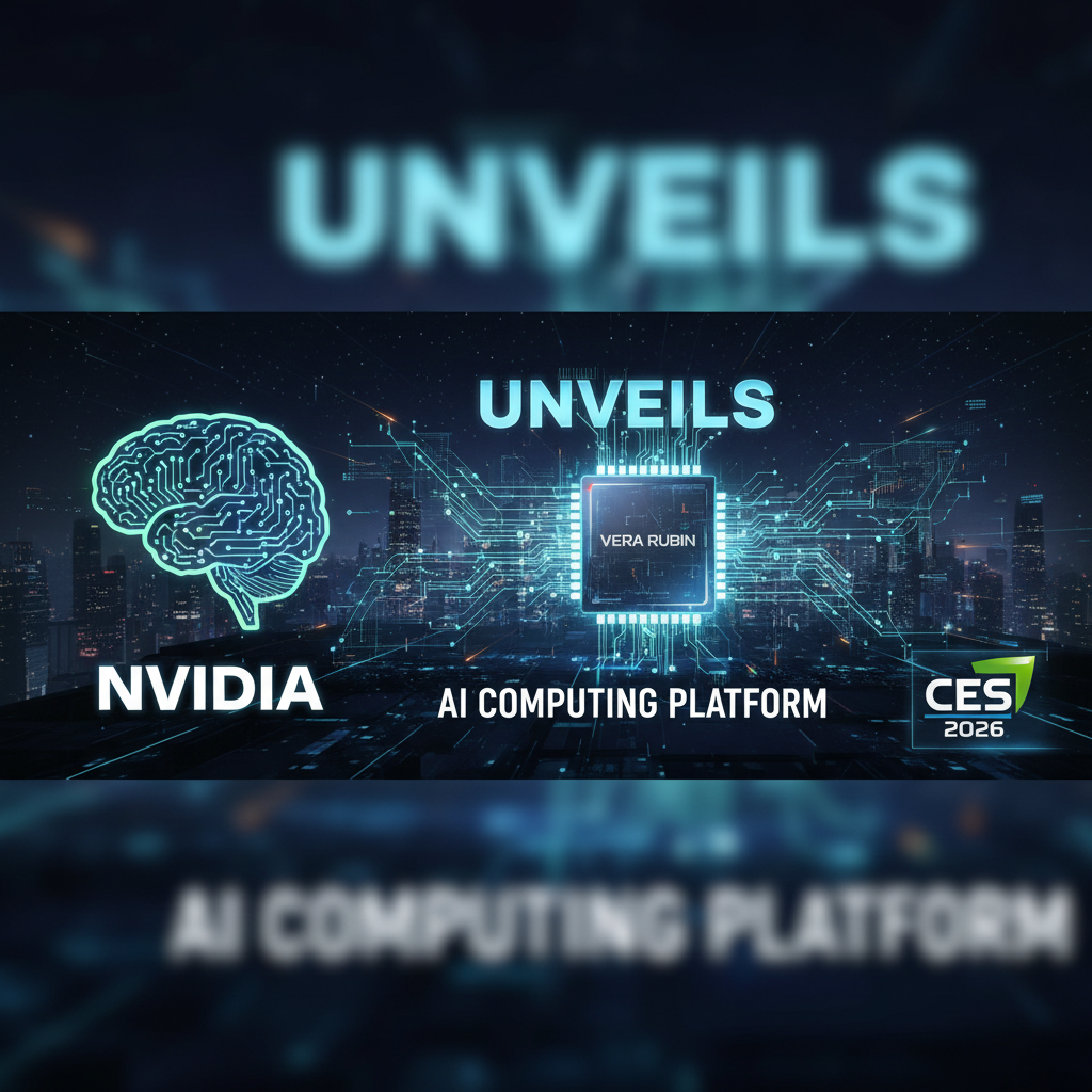 Nvidia Unveils Vera Rubin AI Computing Platform at CES 2026