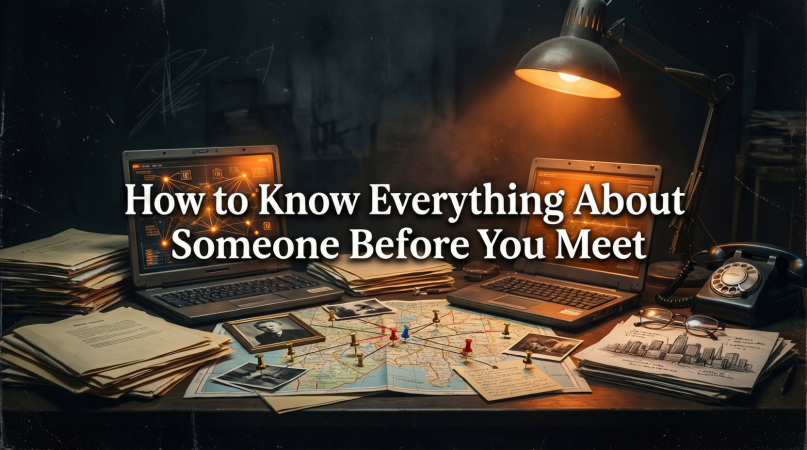 How to Know Everything About Someone Before You Meet