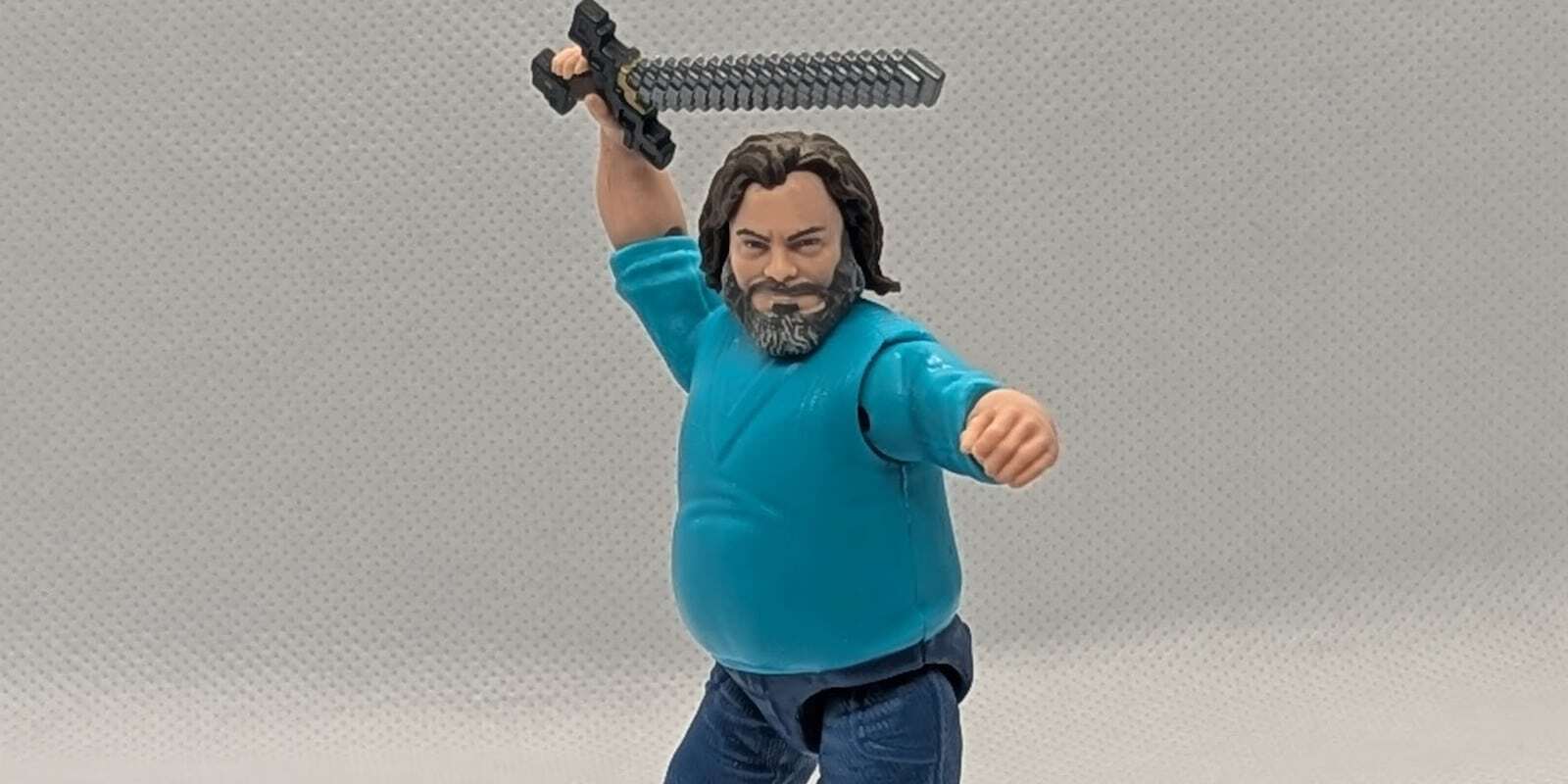 An unprompted review of Mattel’s figure of Jack Black’s Steve from A Minecraft Movie
