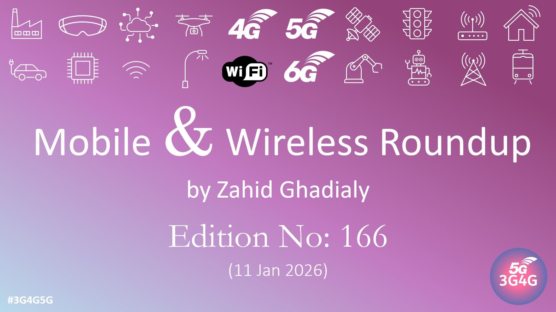 Mobile & Wireless Roundup No. 166