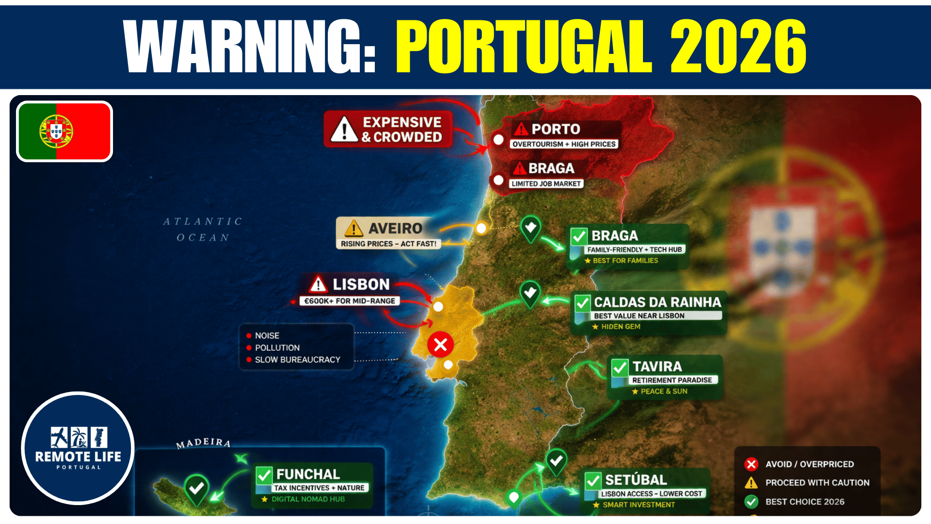 5 Best Places to Live in Portugal in 2026
