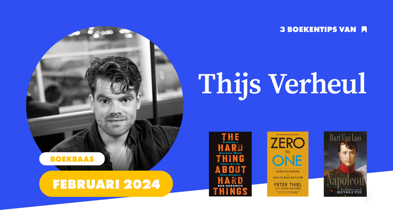 📚 3 Boekentips van Thijs Verheul - Februari 2024