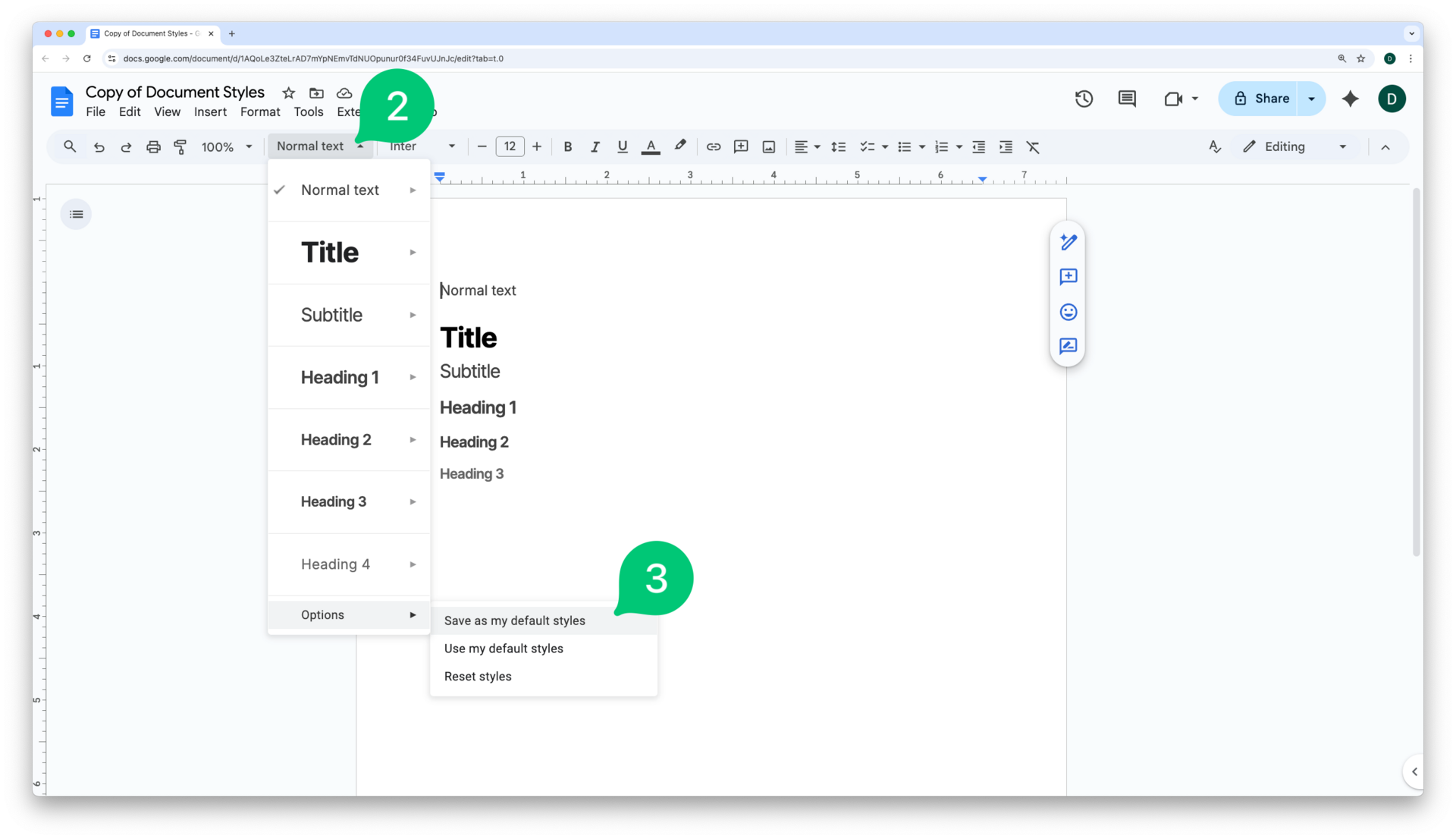 Consistency is key (to beautiful looking documents)