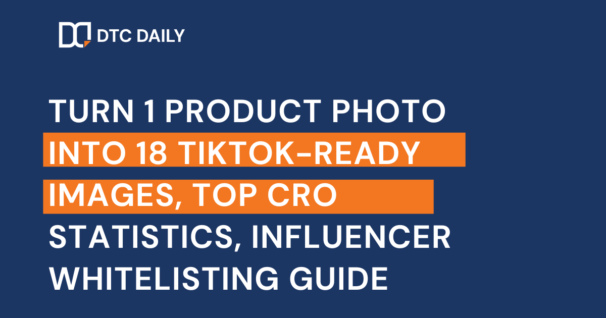How to turn 1 product photo into 18 TikTok-ready images