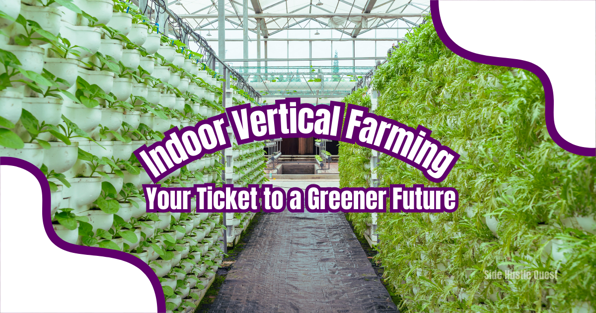 Indoor Vertical Farming: Cultivating a New Side Hustle