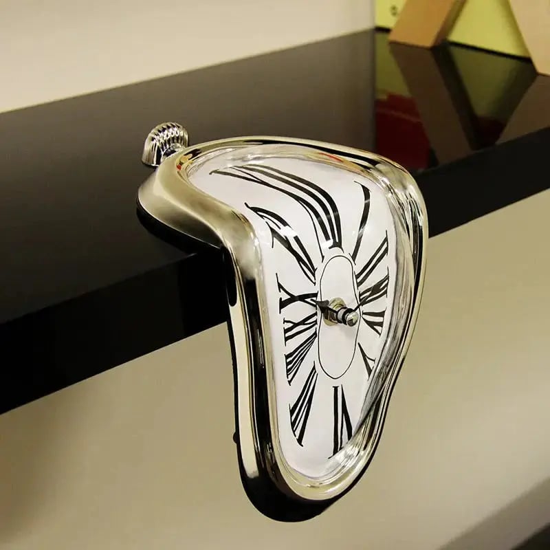 Live Out A Surreal Dalí Moment With This Melted Clock
