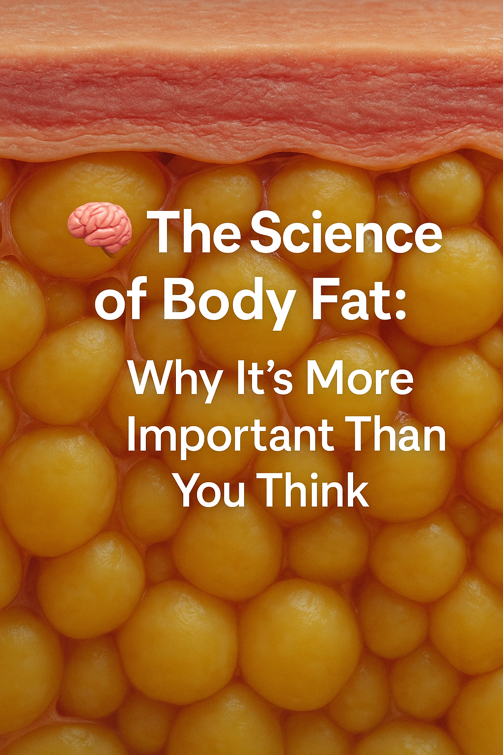 The Science of Body Fat: Why It’s More Important Than You Think 🧠 