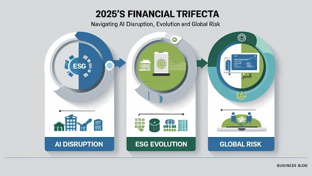 2025’s Financial Trifecta: Navigating AI Disruption, ESG Evolution, and Global Risk