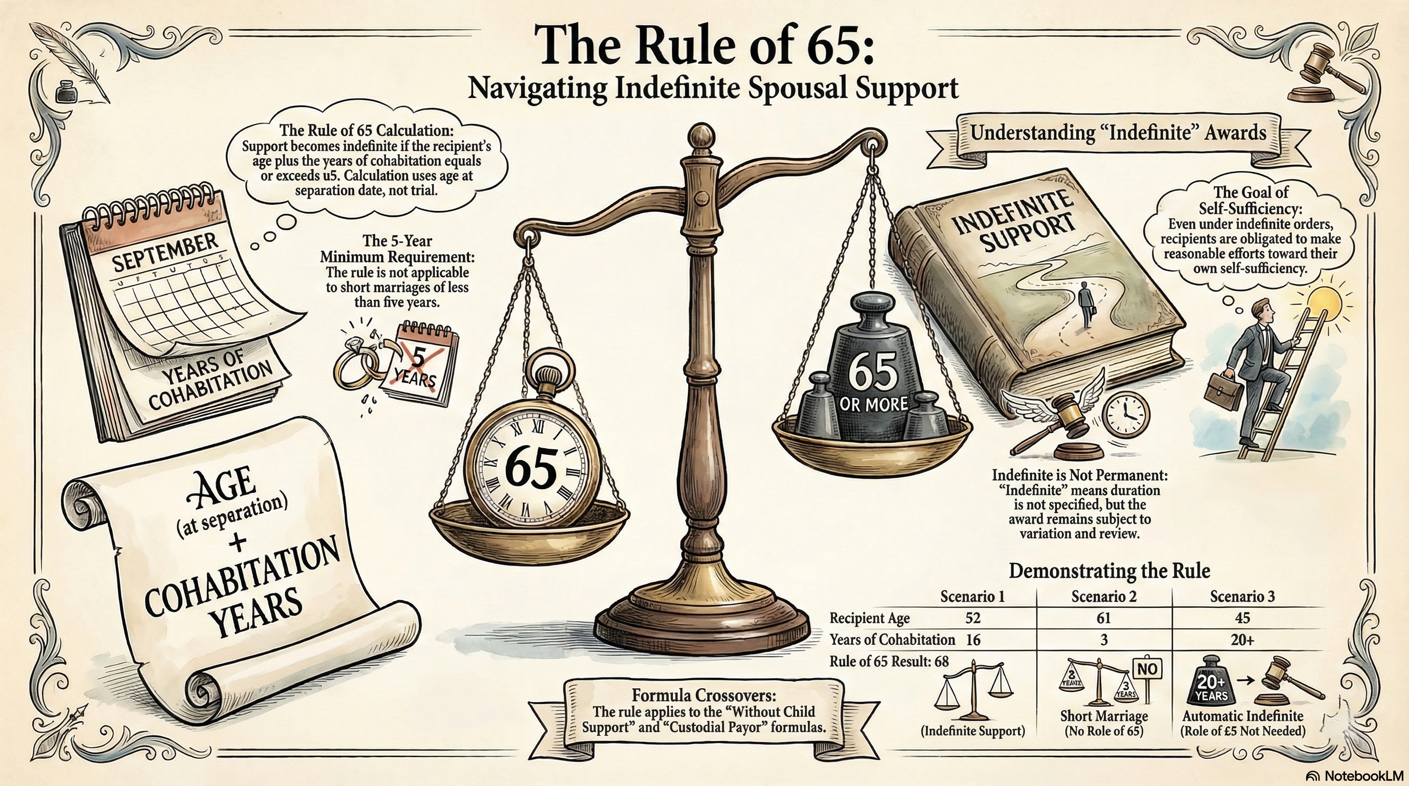 Ontario's Rule of 65: The Spousal Support Trap Nobody Warned You About