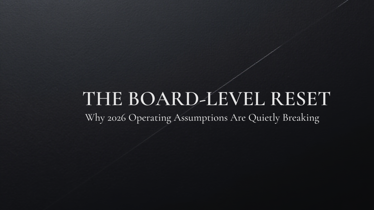 The Board-Level Risk Reset