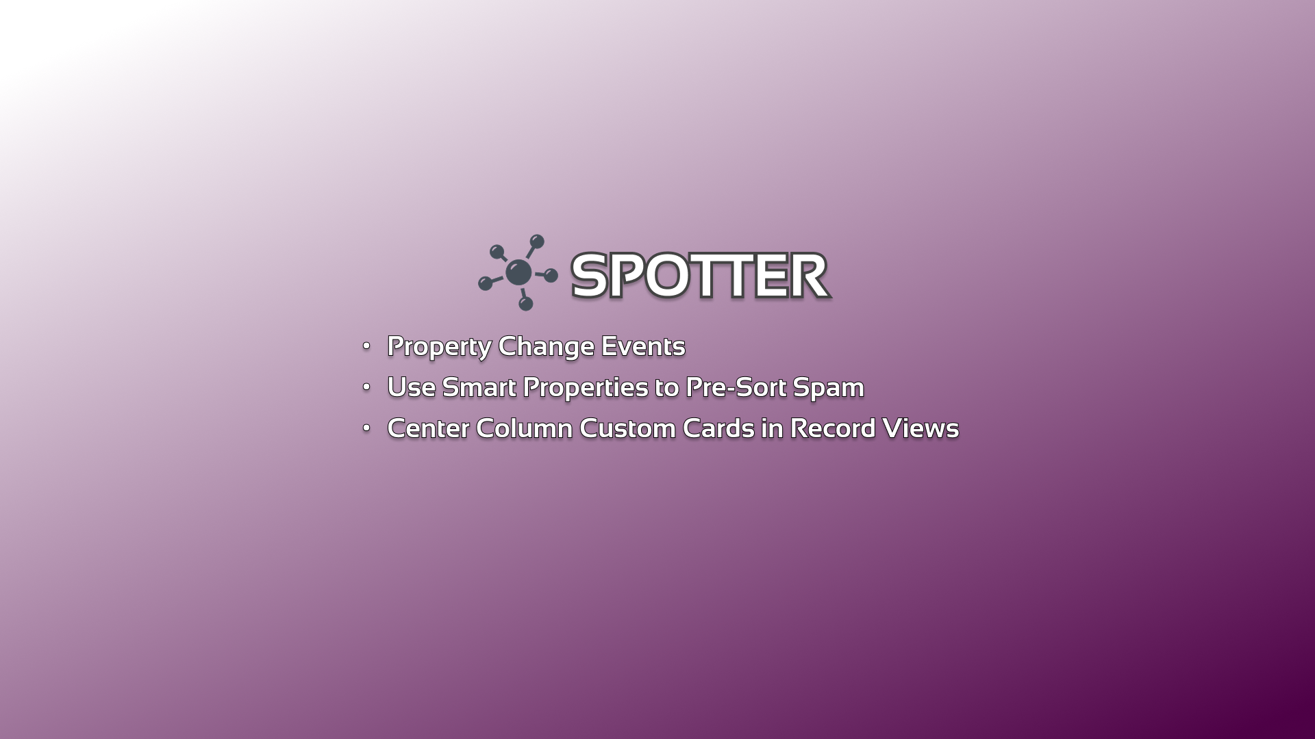 Property Change Events