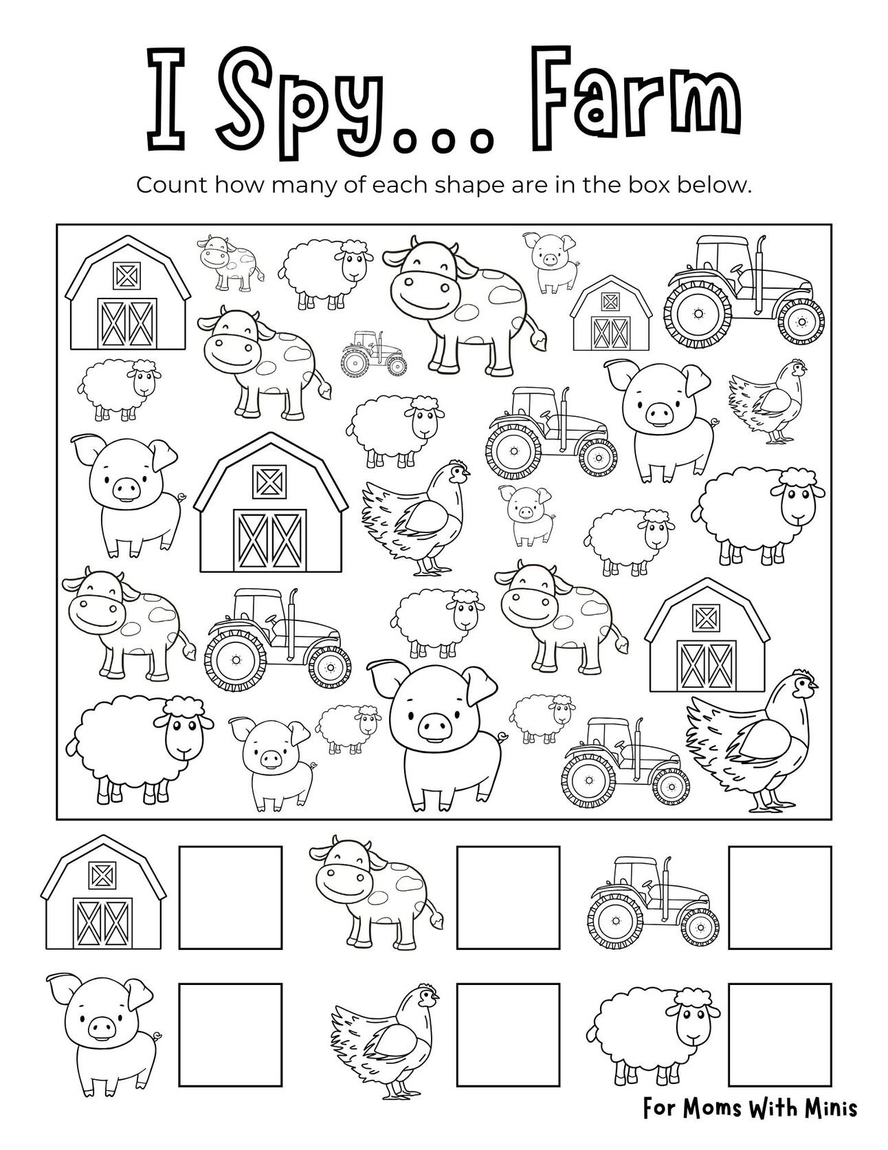 Search and Find Farm