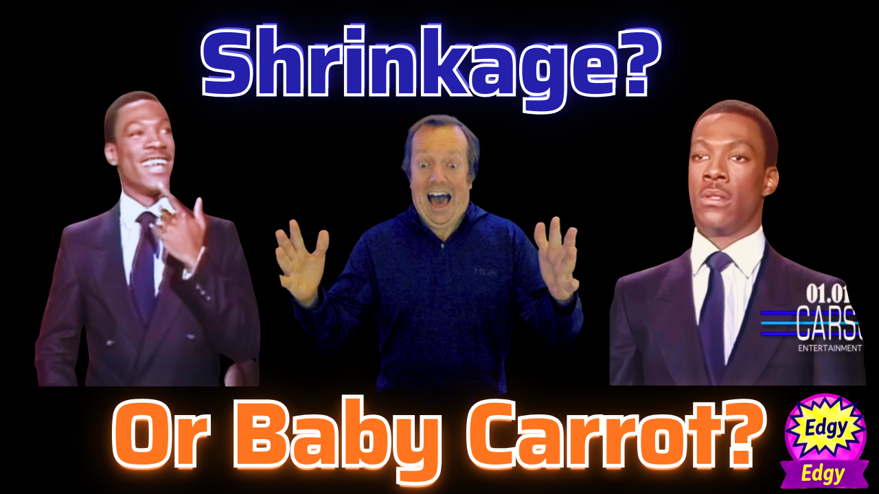 [EDGY] Eddie Murphy 🔥 Roasts Baby Carrot Male Models 😂😂😂 • Carson • 1/1/1982 • LaughTrackDaily.com