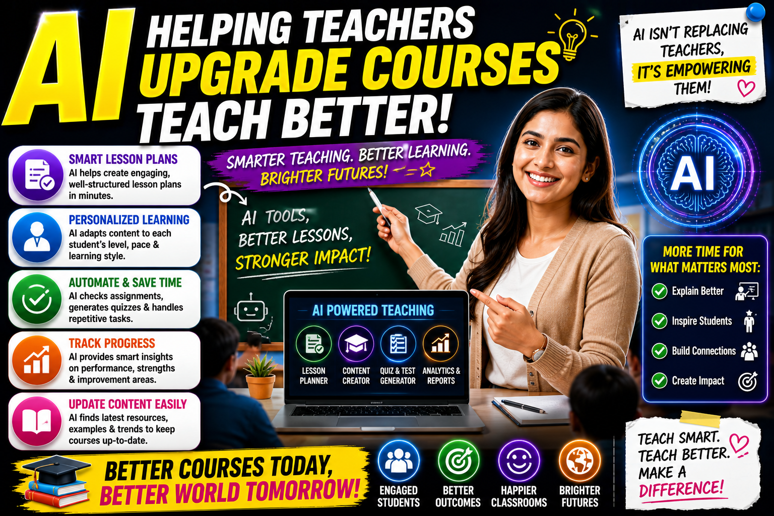 How AI is Helping Teachers Upgrade Their Courses and Teach Better