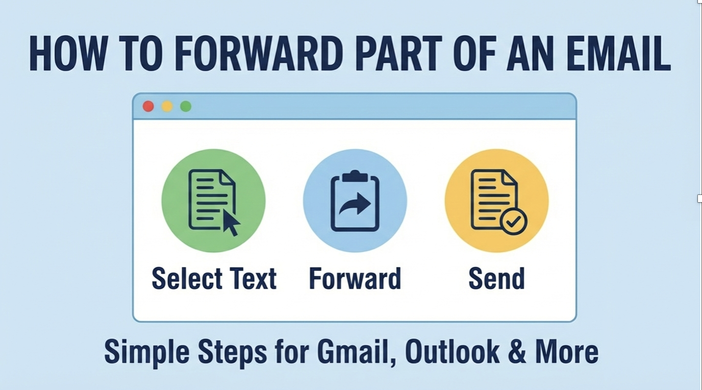 TeachUsTech Newsletter 05: How to Forward Part of an Email (Gmail)