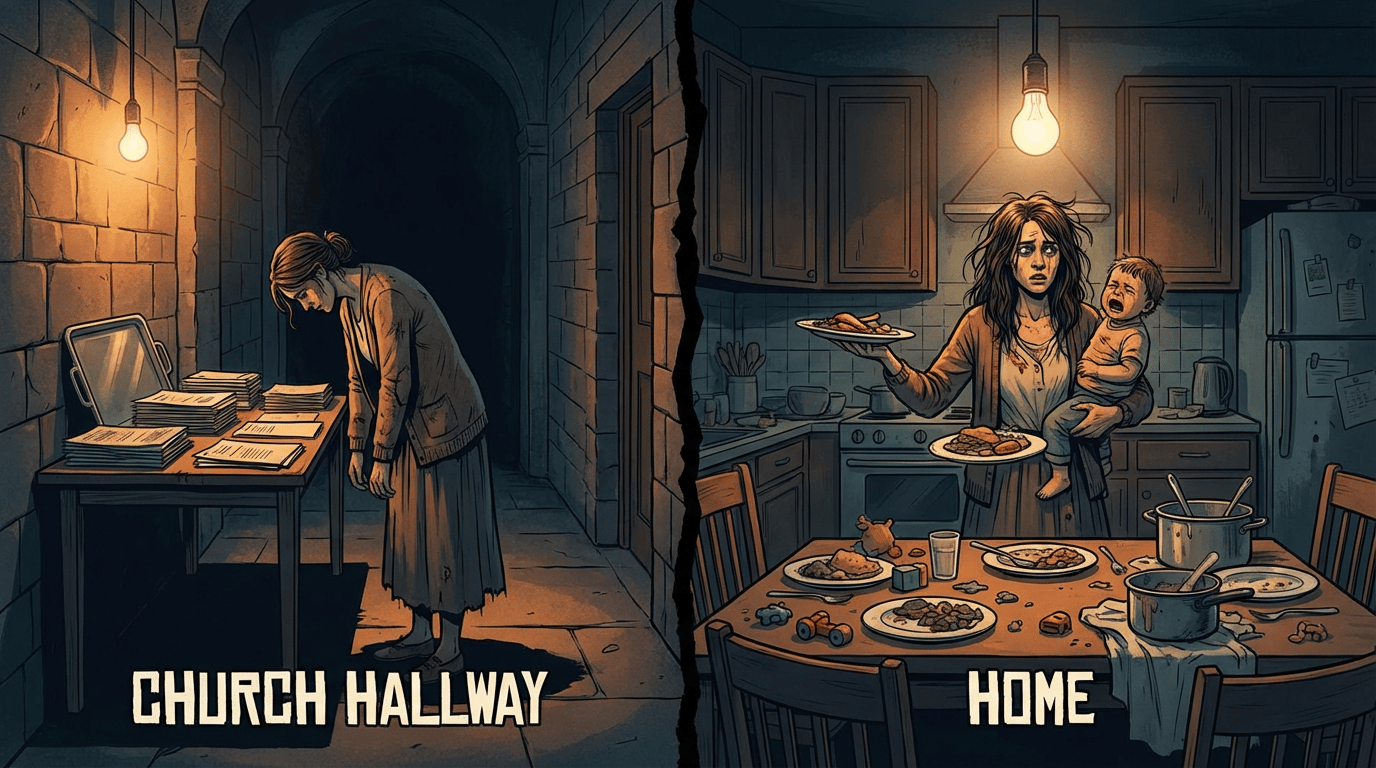 She Was Running the Whole Thing. For Free.