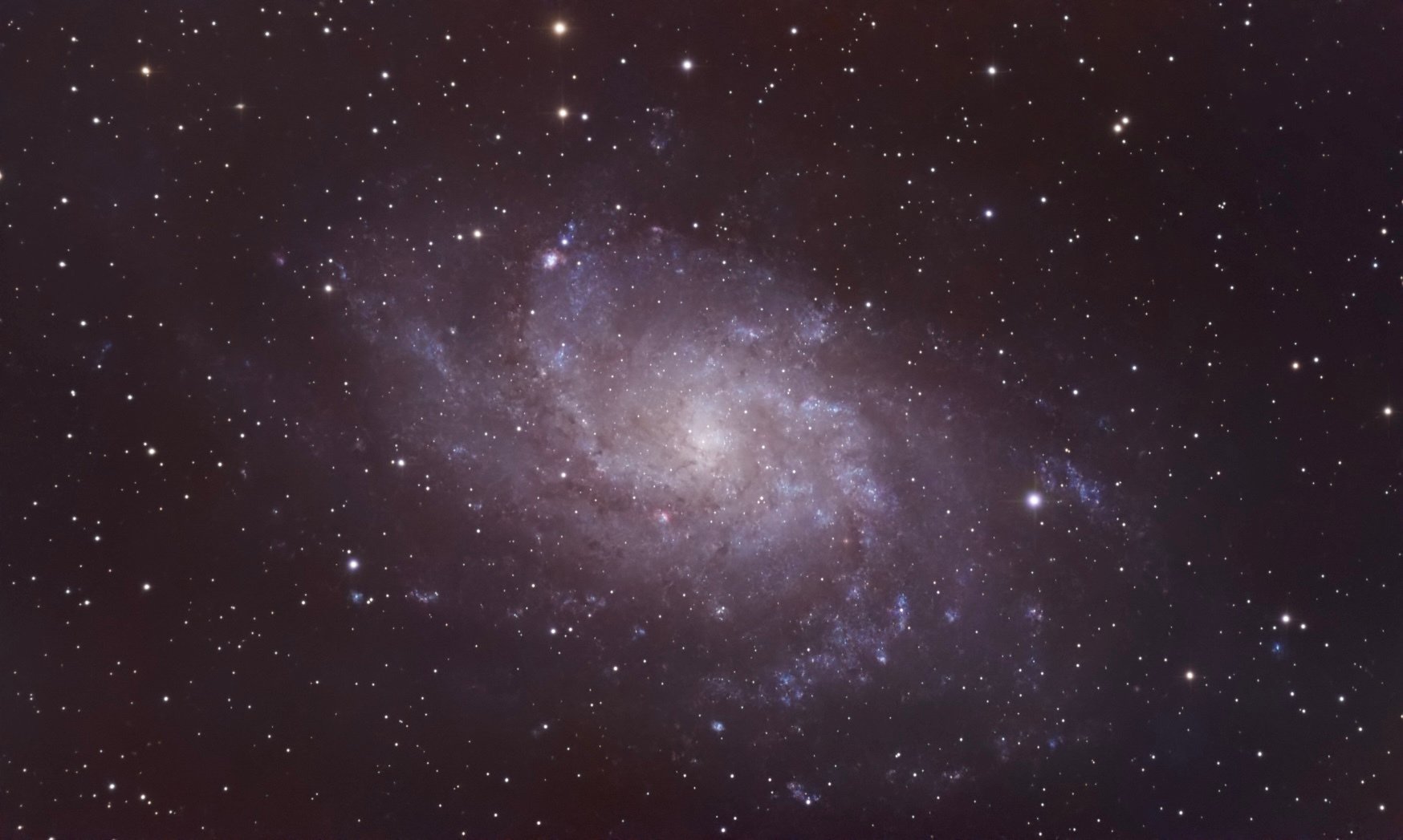 Triangulum Galaxy (M33) & Heart Nebula (IC1805)