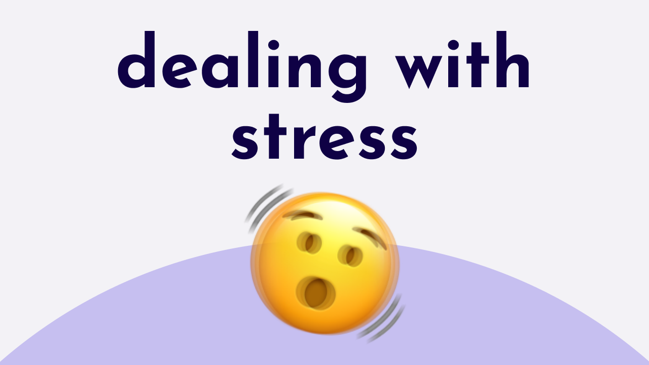dealing with stress (as an eldest daughter)