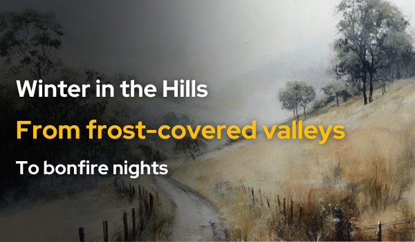 🍂Winter in the Hills: Bonfires, Fog & Mulled Wine Nights
