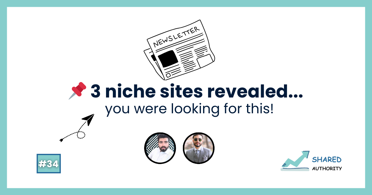 📌 3 niche sites revealed...