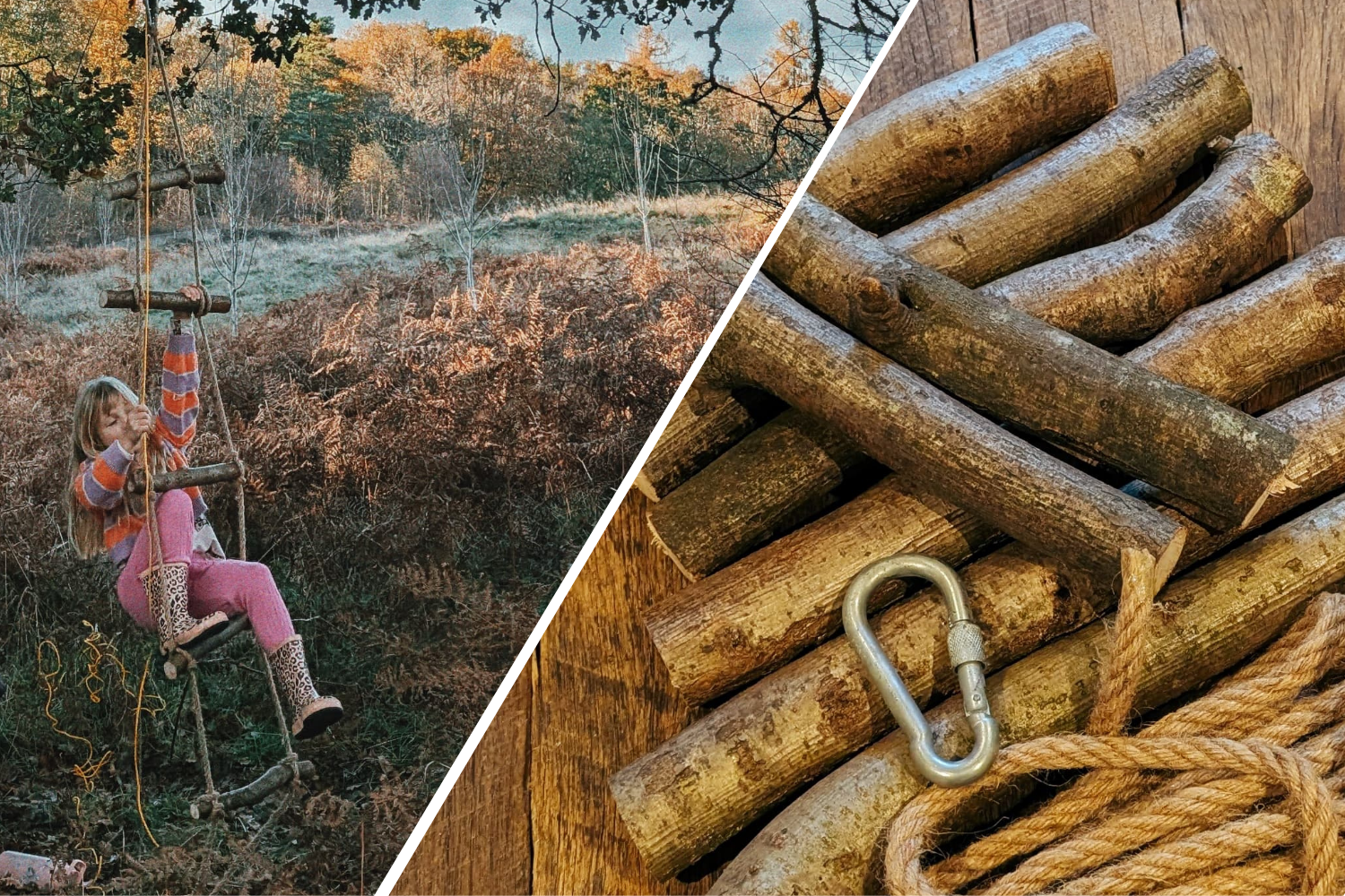How to Get Your Kids Into Trees (Using a DIY Rope Ladder)