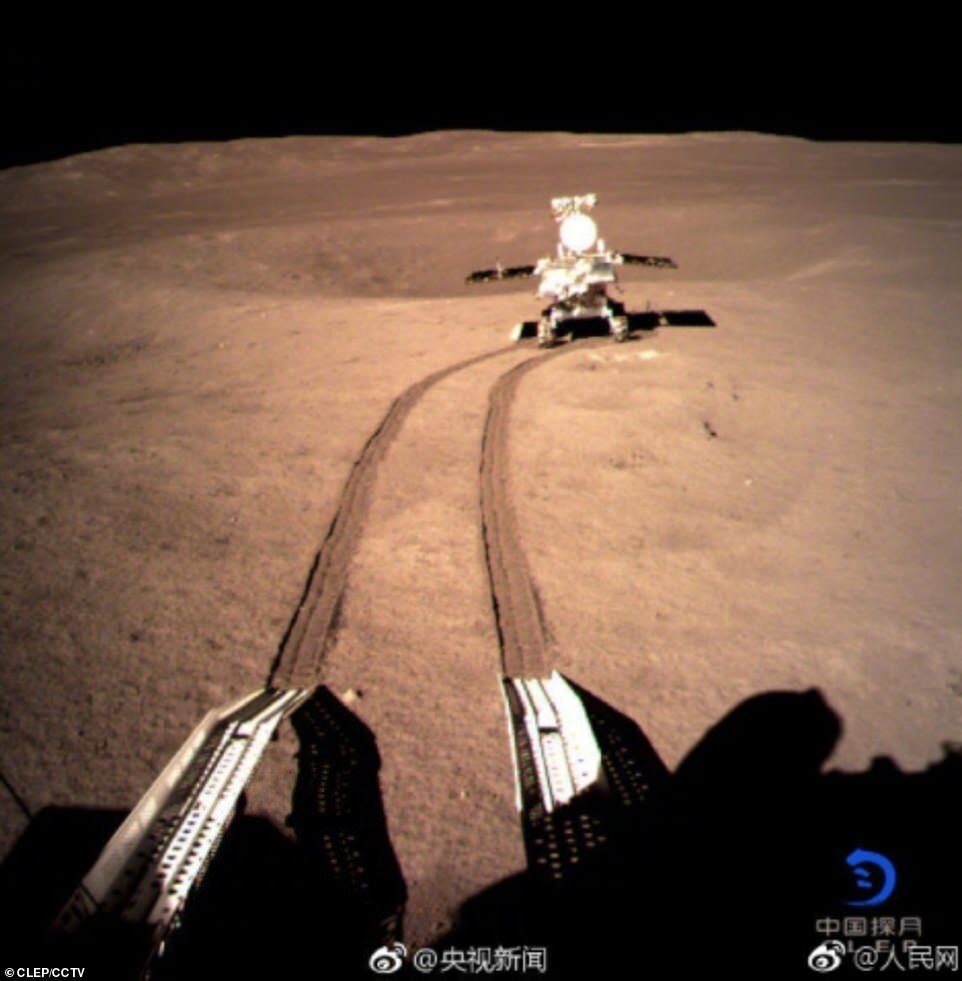 Jade Rabbit 2 Currently Exploring The Far Side of the Moon
